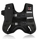 Weighted Vest Woman - 12lb Womens Weight Vest for Walking, Strength Training Weight Vests for Men, Reflective Stripe Fitness Vest for Workout Running Jogging
