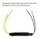 Dokeno 2 Stück DC 12V 21W Motorrad Lastwiderstand Motorrad Blinkeranzeige Widerstände Kabel Motorrad Blinker LED Indikator Ladewiderstand Blinker Fix Fehler 6Ω
