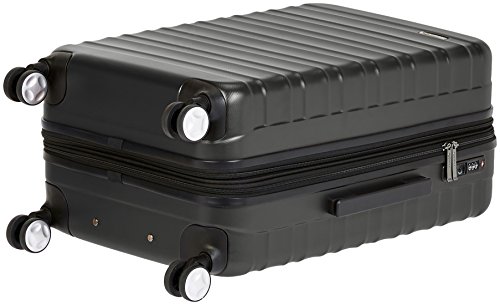 Image of AmazonBasics Premium Hardside Spinner Luggage Suitcase with Built-In TSA Lock - 28-Inch, Black