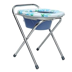 Inklapbare toiletbril, draagbare toiletbril, nachtkastje, potje en toiletstoel