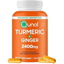Qunol Turmeric Supplement 2400mg for Joint Support