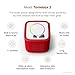 Toniebox 2 Audio Player Disney Bundle for Kids 3+ with Lightning McQueen, Simba, Winnie The Pooh, and Baloo - Sunset Red