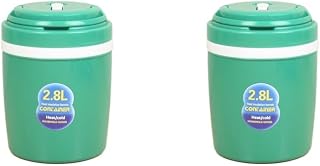 Cubeta aislada del coche verano para el refrigerador de la bebida a prueba de fugas del viaje 2L azul