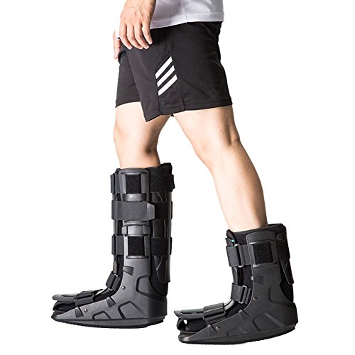 Medibot Short Pneumatic Walker Brace Walking Boot for Stress Sprain Relief L