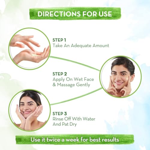 Image of Mamaearth Multani Mitti Face Wash with Multani Mitti & Bulgarian Rose For Oil Control & Acne | 50 ml x 2