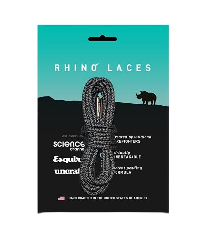 Rhino Laces Spec Ops Black