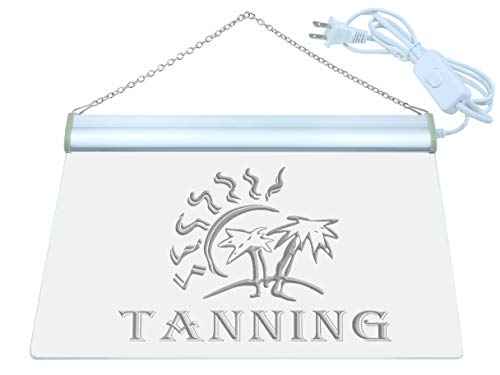 ADVPRO Open Tanning Sun Tan Shop LED Neon Sign Red 16 x 12 Inches st4s43-i187-r