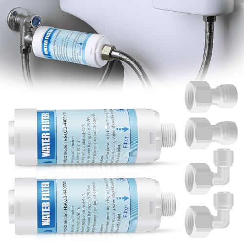 Bidet Water Filter & Adapter (2 Pack)