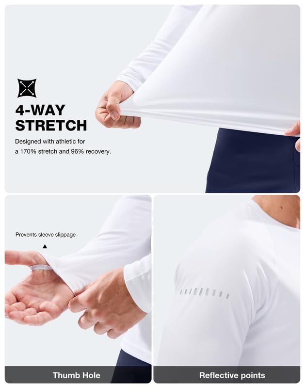 Image of Men's Sun Protection Long Sleeve Shirts UPF 50+