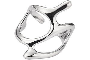 Chunky Openwork Geometric Ring