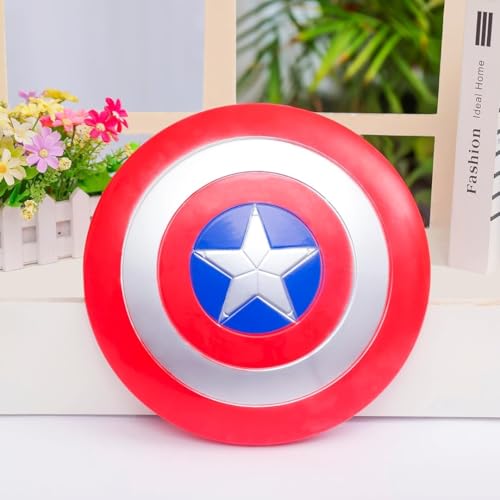 Image of Wanna Party Superhero Shield for Kids | Costume Accessory for Cosplay, Roleplay & Fancy Dress Competition | Kids Pretend Play Shield Toy for Birthday & Theme Parties | 1 Pc