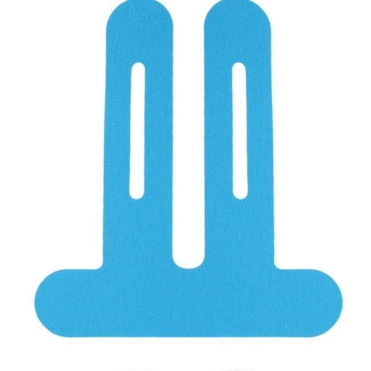 Rodillera precortada, 12 unidades de cinta de kinesiotataje, cinta elástica deportiva resistente al agua, cinta kinesiológica precortada para movimiento y apoyo, 3 colores para la vida cotidiana y el