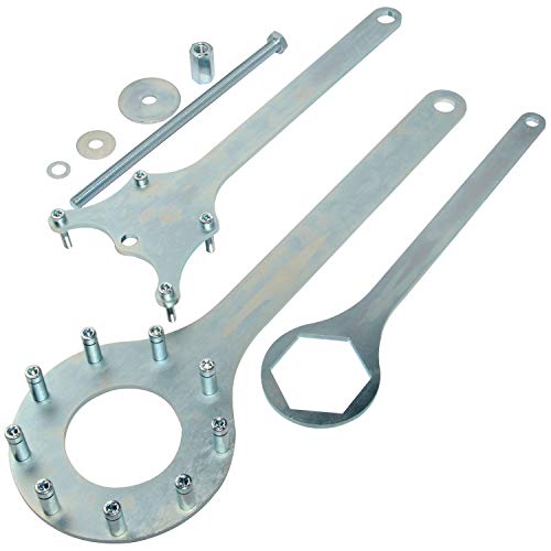 Easyboost Llaves Bloqueo Variador Embrague Polea para Suzuki Burgman 400 Herramientas Profesionales imprescindibles para Desmontar Cambiar los Rodillos Correa Muelles Cover