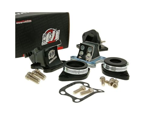 Système d'admission Naraku Big Valve V2 compatible pour Peugeot Speedfight 1 50 cc, 2, Squab, SV, TKR, Trekker, Roller