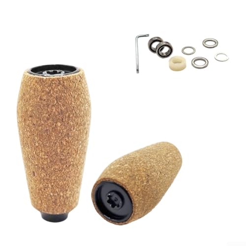 Fishing Reel Knob EVA Metal for Daiwa for zillion for exsence(black 2set)