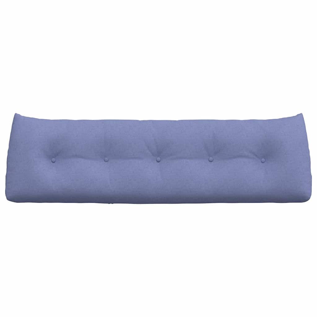 Cuscino per la schiena Jeans Blu 160 x 24 x 50 cm Tessuto