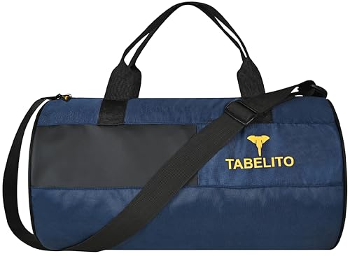 Tabelito Polyester Fitgrip Sports Duffle Gym Bag 30 Litre Water-Resistant Adjustable Shoulder Strap Travel Bags for Men & Women (Navy Blue) (B0CRBC3Q9N) Amazon Price History, Amazon Price Tracker