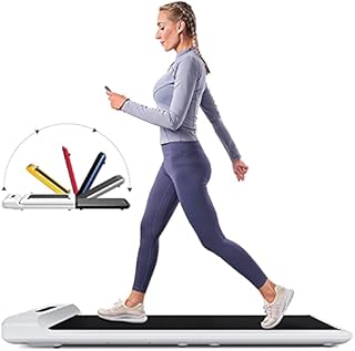 WALKINGPAD S1 Folding Treadmill Foldable Walking Pad Ultra Slim Smart Fold Free Installation Gym Running Device for Home Office Under Desk 0.5-4MPH C2(White)