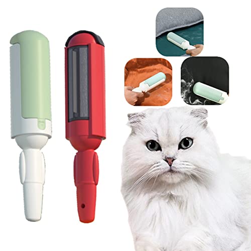 Pet Hair Remover Roller Reusable Lint Roller,Sticky Lint Brush for Dog,Cat Hair Remover for Carpet Furniture, Clothes - Image 2