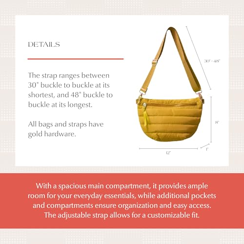 The Blake Crescent Puffer Sling Bag3