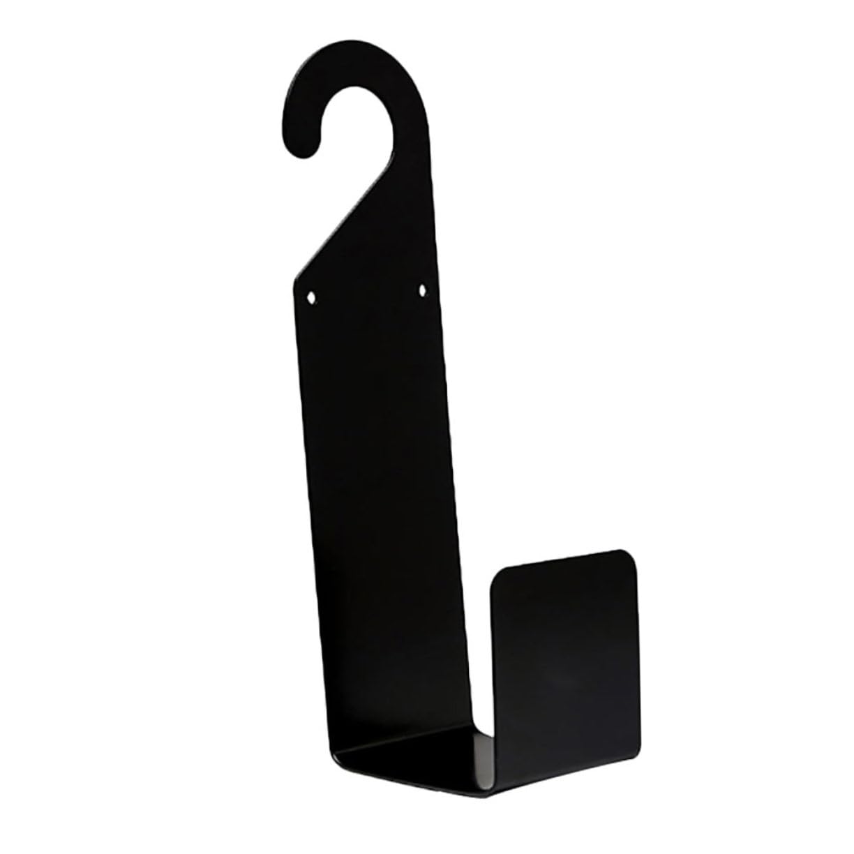 VICASKY Porta Tubo da Giardino in Acciaio Carbonio Nero Supporto da Parete Solido per Organizzare Tubo Acqua Estensibile Gancio Portatubo Resistente per Uso Esterno e Irrigazione