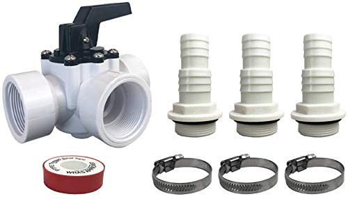 Kit dérivation en PVC de haute qualité pour profiter d'une piscine chauffée au soleil