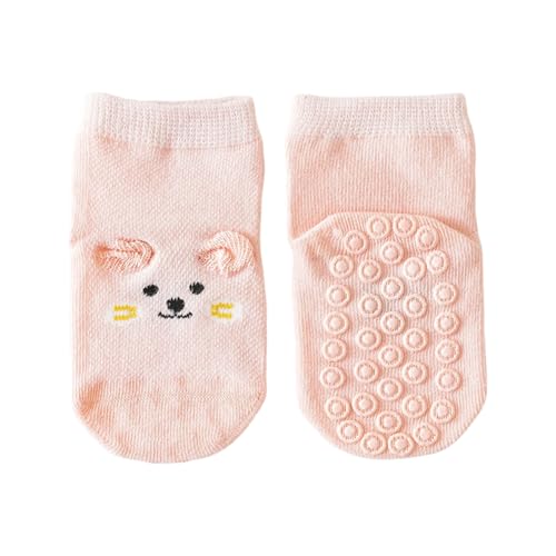Toddler Socks, Baby Ankle Socks Breathable High Elastic Toddler Sock Spring Cotton Sock with Anti Skid Soles