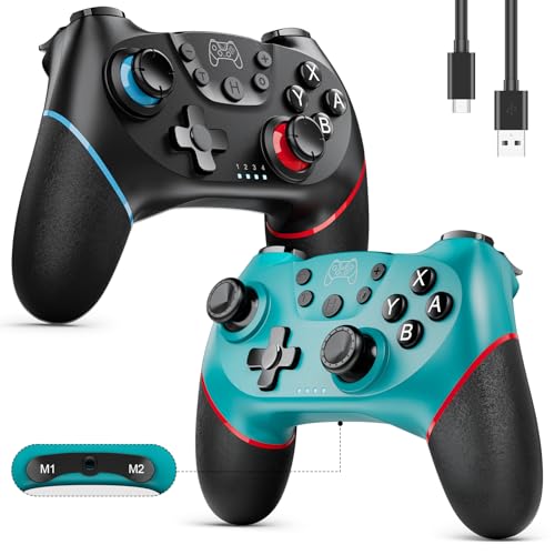 Etpark 2 Pack Controller per Switch, Bluetooth Gamepad per Switch...