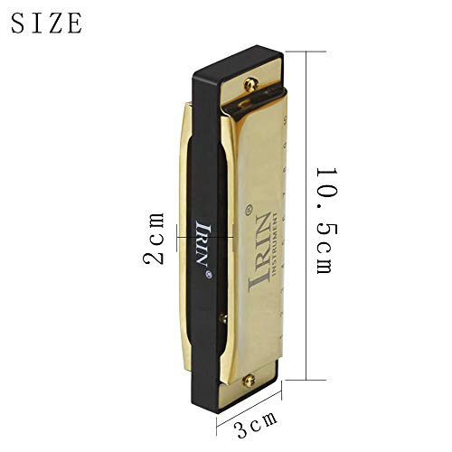 SHUIYUE G-20 Mouthorgan 10 Trous 20 Tons Key of G Blues Harmonica avec ABS Box pour débutant Music Lovers Cadeau de Noël… - Les Beatles, Paul McCartney, John Lennon, RIngo Starr, George Harrison SHUIYUE G-20 Mouthorgan 10 Trous 20 Tons Key of G Blues Harmonica avec ABS Box pour débutant Music Lovers Cadeau de Noël… – Image 7