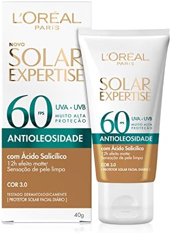Protetor Solar Facial L'Oréal Paris Solar Expertise Antioleosidad...