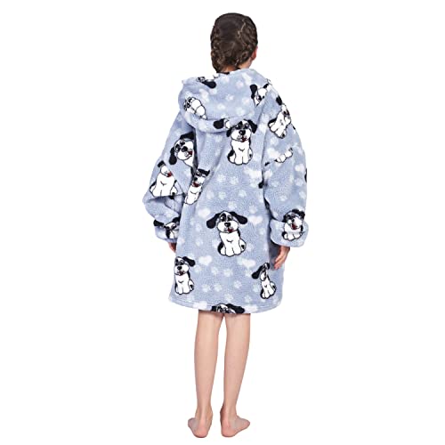 Soft Unicorn Girl Bathrobe Hoodie, Unisex Hooded Gift for Girl and Boys - Image 3