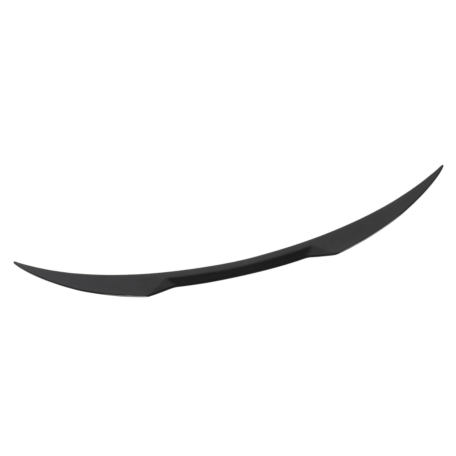 Trunk Spoiler, labbro di co, rivestimento di stampaggio posteriore compatibile con Giulia 2015 a UP, pannello di estensione del trunk in stile QV (Nero lucido)