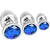 Greenpinecone Kleine middelgrote metalen anale plug set buttplug anale butt plug met kristal diamant - Afbeelding 8