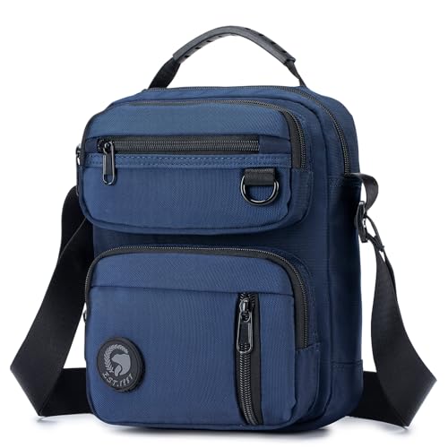 Bandoleras hombre pequeñas de hombro bolso táctico de tela Oxford impermeable para trabajo