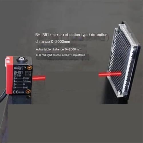 Interruptor de reflexión difusa BH-D62 para control de bandas de embalaje 3