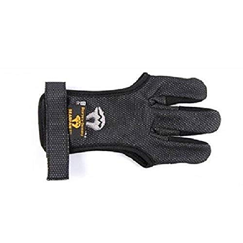 Guantes de Tiro de Protección Bearpaw Black Glove en Color Negro XL