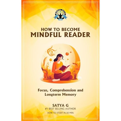 How To Become Mindful Reader Audiolibro Por SATYA G arte de portada