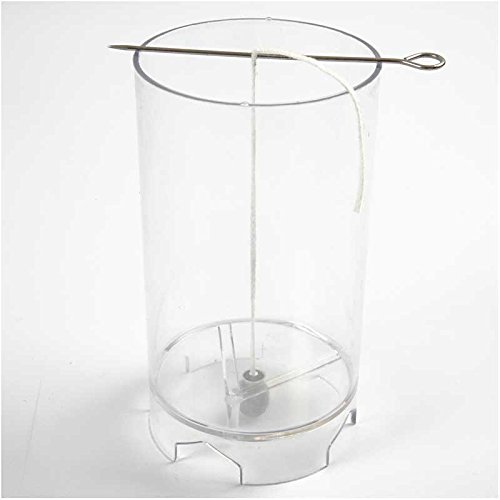 Wick Holders, L: 9 cm, 10pcs, Silver - Image 3