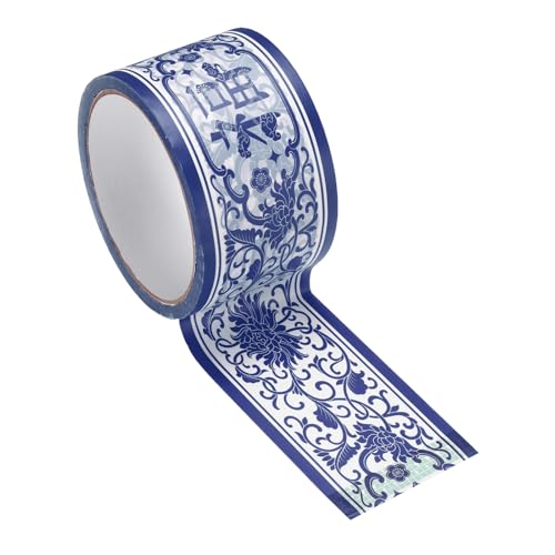 Cinta Washi bordes para tableros de anuncios y manualidades con flores de estilo chino