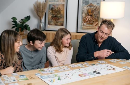 Image of Tickles Tokaido Exploration and Travel Adventure Strategy Board Game Set | Family Journey Game for Teens and Adults (Ages: 8+ Years, Players: 2-5)