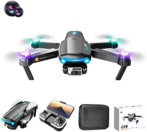 .ndg.dga Drone with Daul 4K HD Camera Mini Quadcopter Altitude Hold Headless Mode One Key Start WiFi for Kids Adult RC