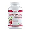 Berberina 1000mg Pura - Con Cromo y Pimienta Negra para mejorar la absorción - Extracto concentrado de Berberis Aristata - 120 Cápsulas Vegetales - Alta Absorción y Biodisponibilidad - Vaexdar