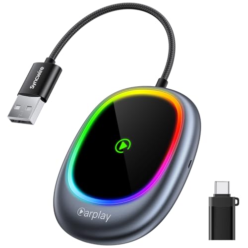 SYNCWIRE Wireless CarPlay Adapter for Apple iPhone (2025 Upgrade) –