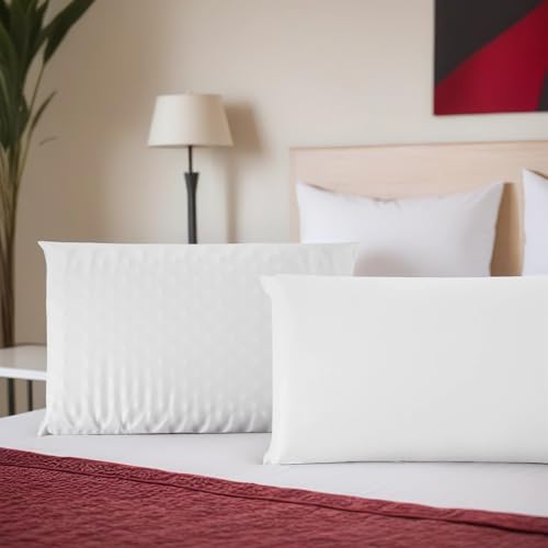 Travesseiro Nasa Alto - Nasão - Ideal p/Fronhas 50x70cm - Fibrasca, Branco