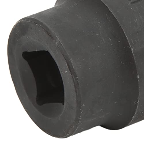 für Einspritzdüsensockel 1 2-Zoll-Antrieb 27 Mm 12-Punkt-Chrom-Vanadium-Stahl Universal für Autos Einspritzdüsensockel für Injektionsentferner-Werkzeug