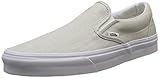  Vans Classic Slip-on, Unisex-Erwachsene Sneakers, Grau (Chambray/Gray/True White), 38 EU