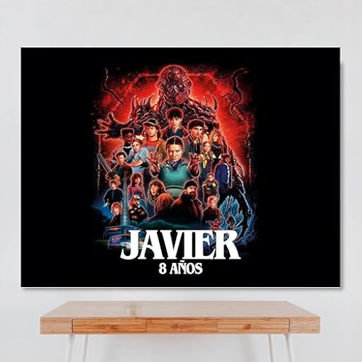 Cartel Personalizado Straangerrr Thiinggs 100x80 cm, Pancarta Cumpleaños, Decoracion Straangerrr Thiinggs | Ya disponible en tu tienda friki favorita! En mundofriki.es!