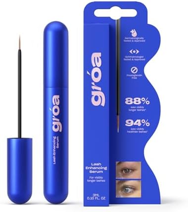 groa lash enhancing serum - essential lash serum without prostaglandin
