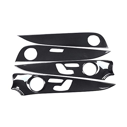 Embellecedores de panel de puerta ABS de Benz Clase E W213 4 piezas 6
