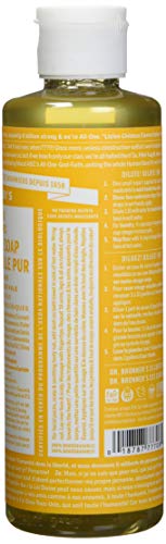 Dr. Bronner's Organic Pure Castile Liquid Soap Citrus Orange - 8 fl oz